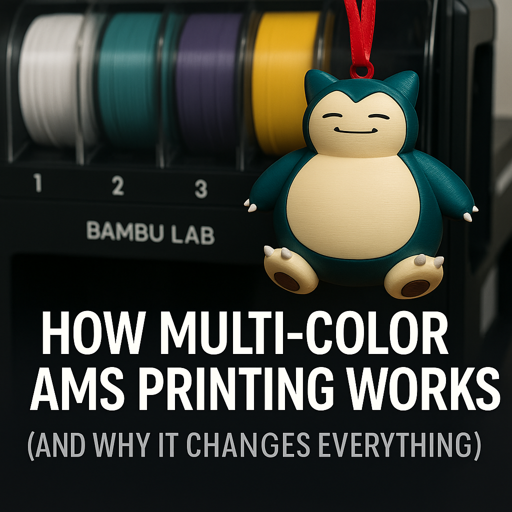 How Multi-Color AMS Printing Works (And Why It Changes Everything)