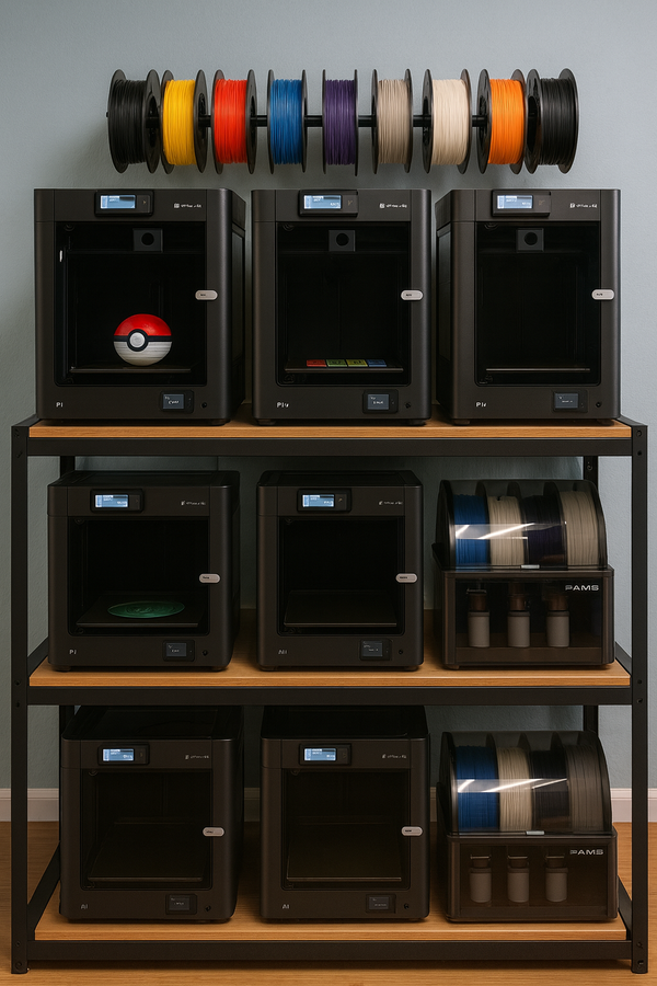 Behind the Scenes: How We Run a Multi-Printer 3D Print Farm