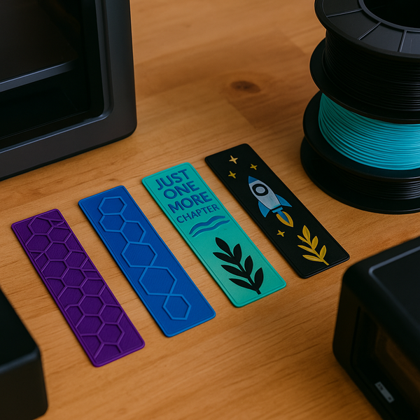 How We Design and Produce 3D Printed Bookmarks